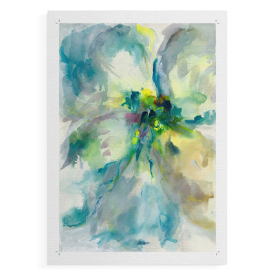 Peut-être Petunias II - reproduction de toile seulement - NON-CADRE