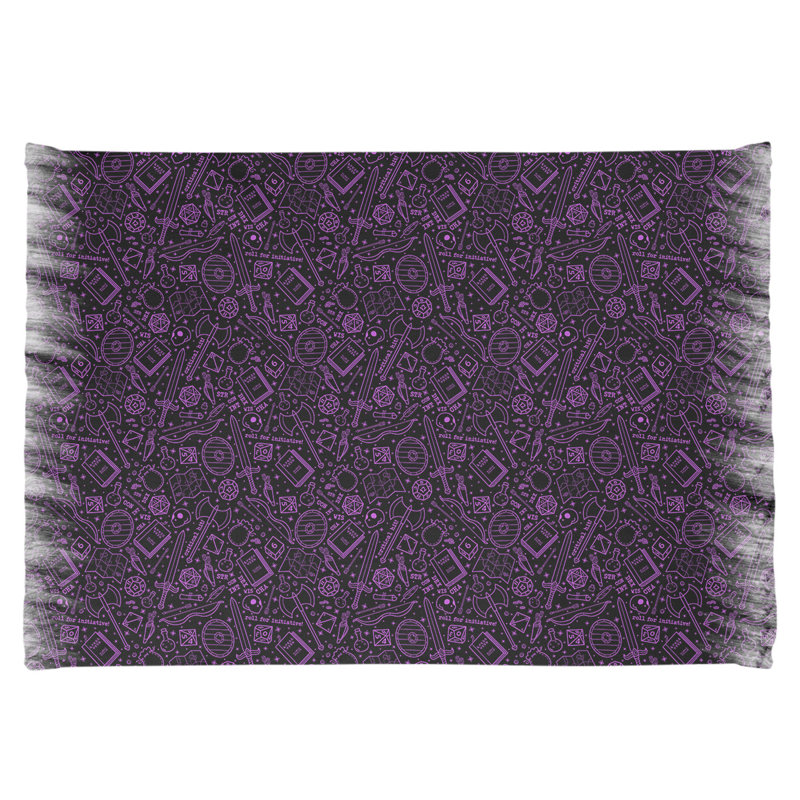Tapis rpg mauve/noir zone lines Mcguigan, Non