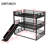 Triple Bunk Bed With Slide-779247338