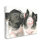 Deux cochons, museau rose par Kamdon Kreations - peinture sur toile tendue