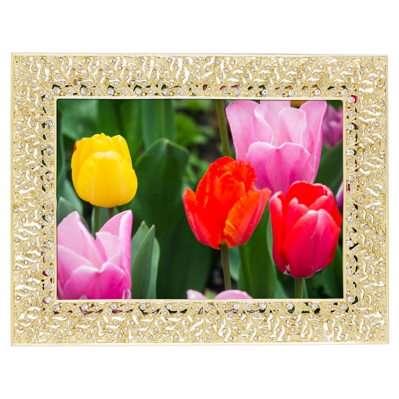 Florence Metal Picture Frame, Gold, 5" x 7"
