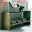 Caracole Classic 63 in. Glass Console Table
