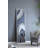 70.9X19.7X1.5" Elongated Landscape Rectangle Framed Oil Painting, Brown And Black With Silver Stones