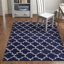 Tapis bleu marine / ivoire Scottsville-1585129838