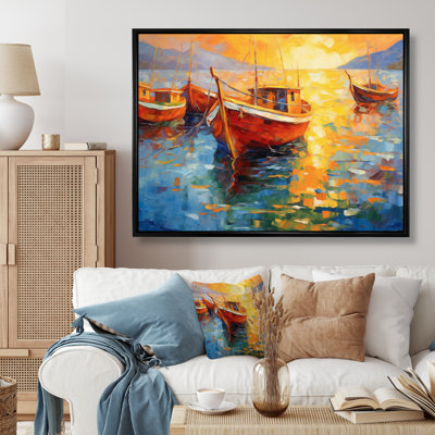 " Boats In The Harbor II "