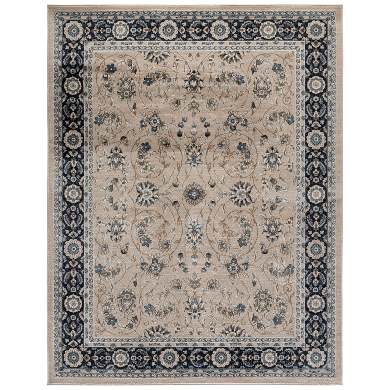 Tapis oriental Klose Performance, Light Beige/Anthracite, Rectangle 2' x 3'