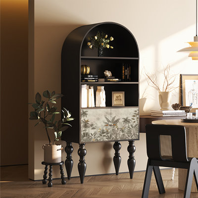 Decorative display multi-functional bookcase