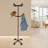 6-Hook Industrial Style Water Pipe Coat Rack-1382219367