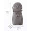 Statue de Jizo japonais chanceux qui prie
