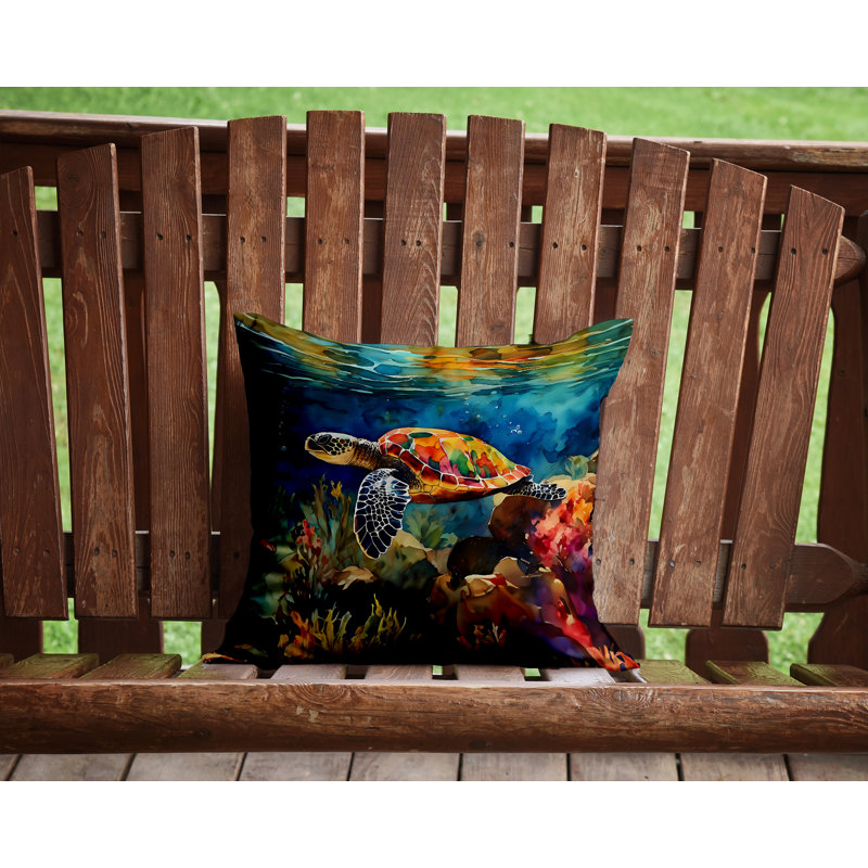 Coussin décoratif intérieur / extérieur Nautical, H 14 po x l 14 po