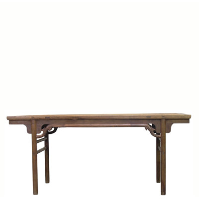 Table de peinture en orme du 18e siècle
