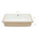 Kichae 18×12'' Ceramic Rectangular Undermount Bathroom Sink with Drain and Overflow