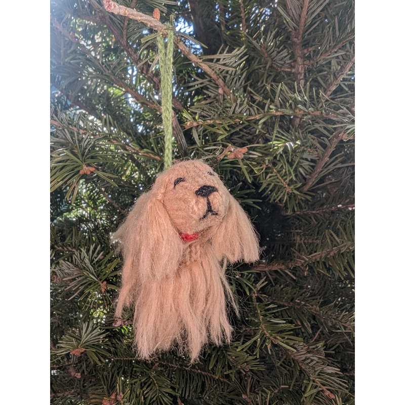 Arcadia Home Cocker Spaniel Hand-Knit Ornament