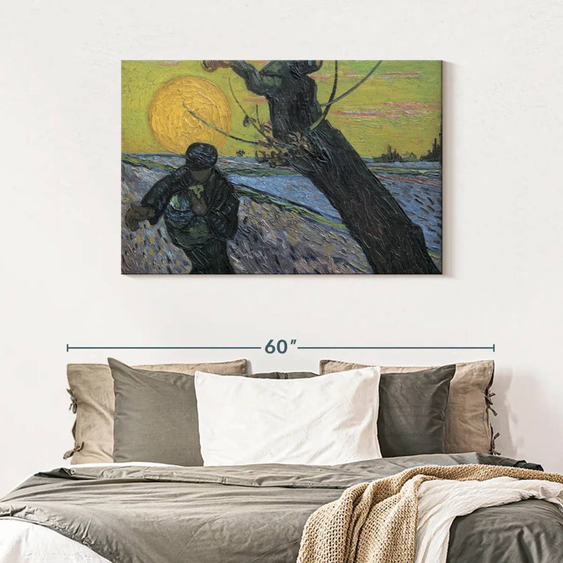 Senne le semeur 1888, H 30 po x l 45 po