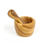 Berard France Wood Mortar and Pestle Set