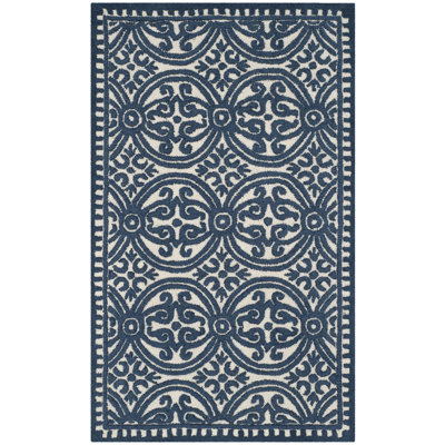 Sadik Hand Tufted Wool Geometric Rug