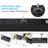 Acies Commercial Grade 3CCT LED Linear Light, 40W Dimmable Suspended Light Fixture-114782084