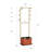 Ekhum Steel 6 - Hook Freestanding Coat Rack with Elegant Marble Base and Storage Box