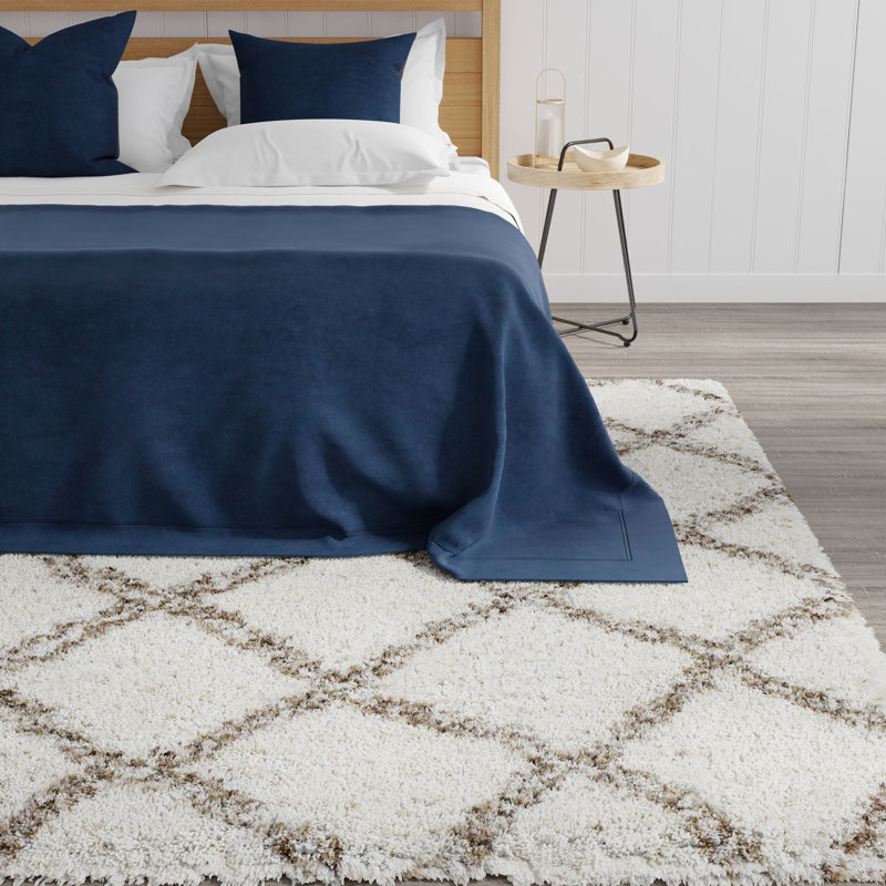 Kayvien Performance Geometric Indoor Rug, Rectangle 8'3" x 10'
