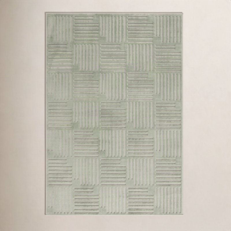 Mirissa Performance Solid Color Rug, Rectangle 6' x 8'