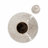 Stoneware Decorative Vase with Textured Design and Removable Lid - Modern Accent Piece-1371810033-1371810034