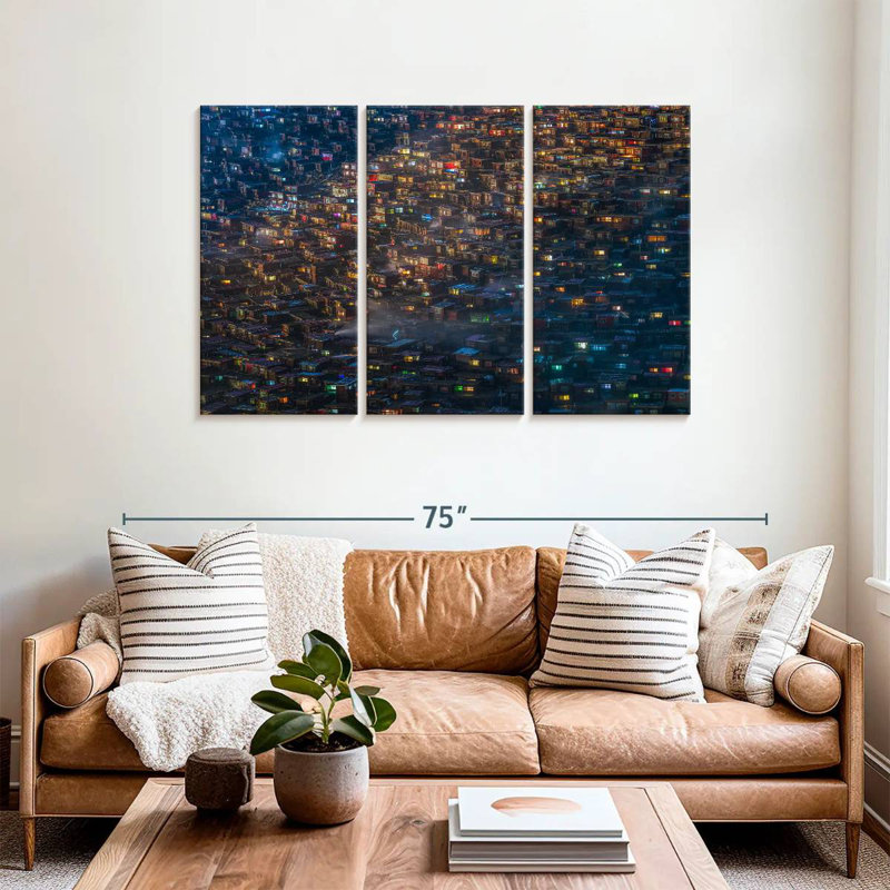 Night, 36" H x 57" W