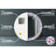 Huldar Glass Flat Wall Mirror