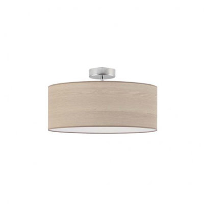 Bisharo Fabric Semi Flush Mount
