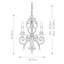 Banville 3 - Light Candle Style Chandelier