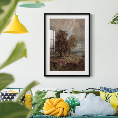 Vintage Landscape LXXII -Framed Print