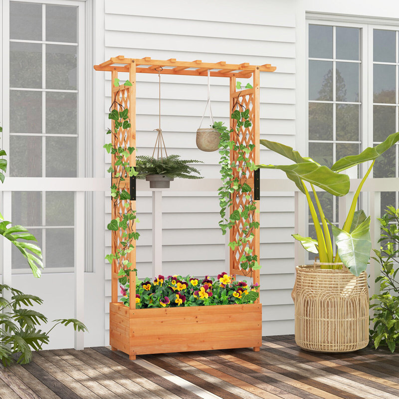 Wood Planter Box