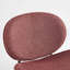 Chaise coquille de style Mid-Century moderne avec dossier confortable et structure stable