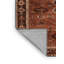 Tapis brun lavable à la machine-385627364