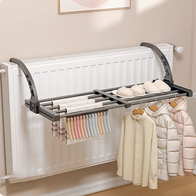 120cm Wall Mounted Clothes Rack
