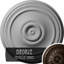 Médaillon de plafond Endurathane Reece, DE 21 po x P 1 1/4 po, (pour auvents jusqu'à 6 3/4 po), finition bronze peinte à la main-28579433