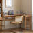 Simple Solid Wood L-shaped Desk-1694099857