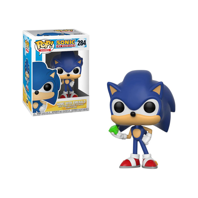 George Oliver 2 Pack Sonic The Hedgehog - Classic Sonic & Sonic with Emerald #632 #284