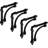 Jakin Half Round Wall Shelf Bracket