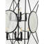 Luminaire suspendu géométrique 8 lumières simple Schoen