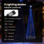 LED Cone Christmas Tree Steel White Lighted Cone Christmas Tree-1112900836-1112900837-1112900839