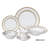 Porcelain China Dinnerware Set 24 Piece - Service for 4