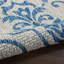 Tapis intérieur / extérieur gris / bleu Trofin-55379088
