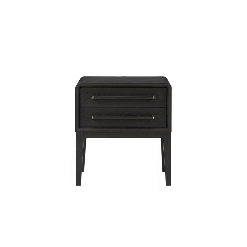 Petite table de chevet - poivre, Noir