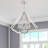 Zyvon Steel Dimmable Lantern Geometric Chandelier-228131174-263978457-263978458