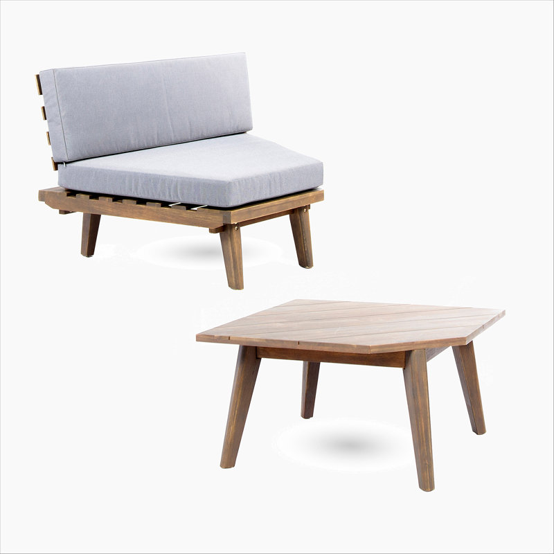 HILLCREST SOFA CONER + TABLE