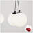 - Light Sphere Globe Chandelier[No Bulb]