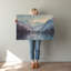 Art mural sur toile grande taille Pale Winter Sky - salon, chambre à coucher ou bureau-1663926676