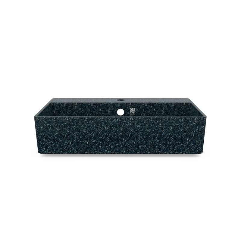 Cube60 23.62'' L Bathroom Sink, Arctic