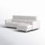 Canapé modulaire à méridienne 2 pièces Arnettie-1129381465