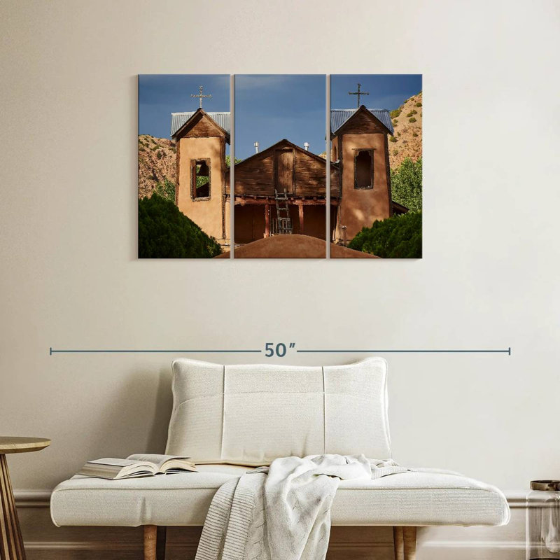 El Santuario De Chimayo, 24" H x 38" W